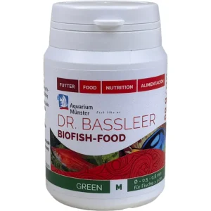 Dr. Bassleer Biofish Food GREEN M, 60 g Schneller Versand